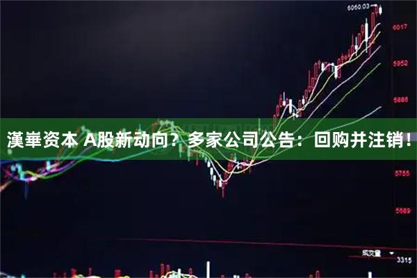 漢崋资本 A股新动向？多家公司公告：回购并注销！