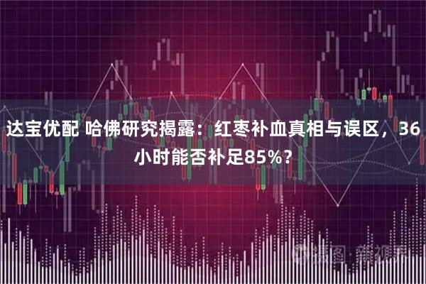 达宝优配 哈佛研究揭露：红枣补血真相与误区，36小时能否补足85%？